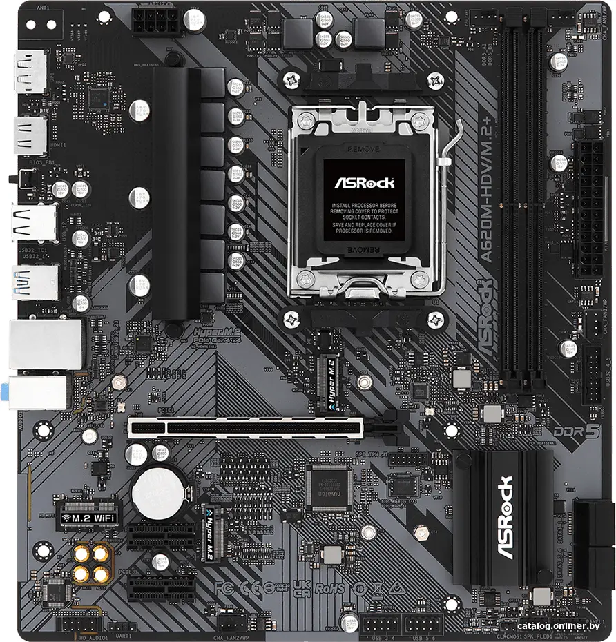 Материнская плата ASRock A620M-HDV/M.2+ (id1020907)