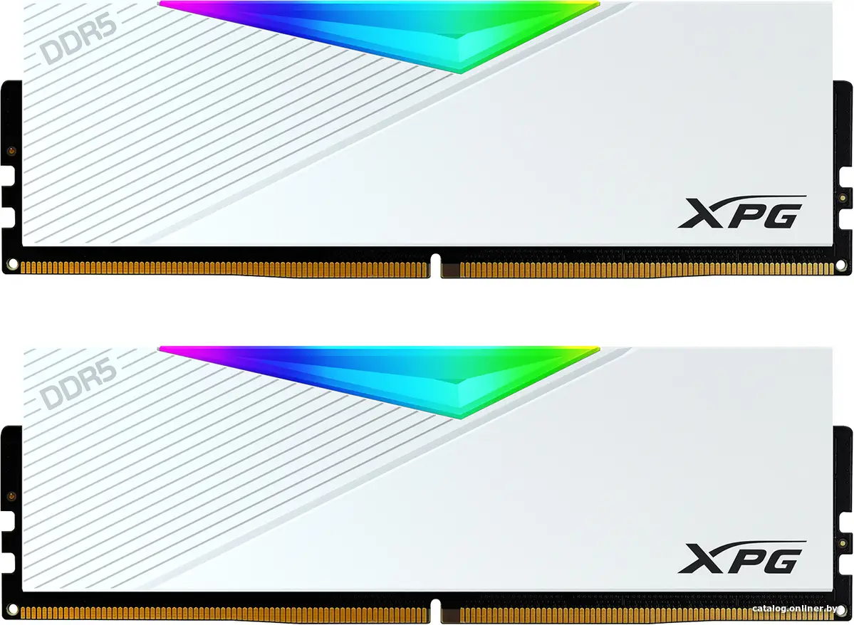 Купить Оперативная память ADATA XPG Lancer RGB 2x32ГБ DDR5 5600МГц AX5U5600C3632G-DCLARWH, цена, опт и розница