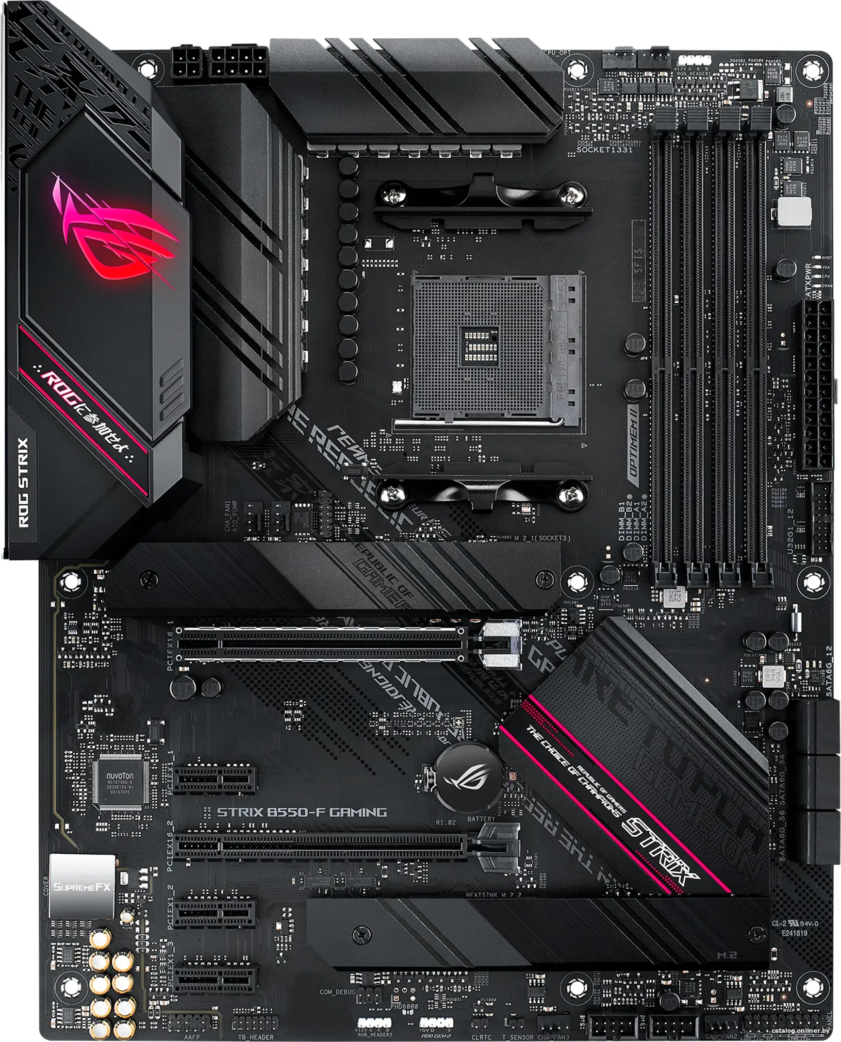 Купить Материнская плата ASUS ROG STRIX B550-F Gaming, цена, опт и розница