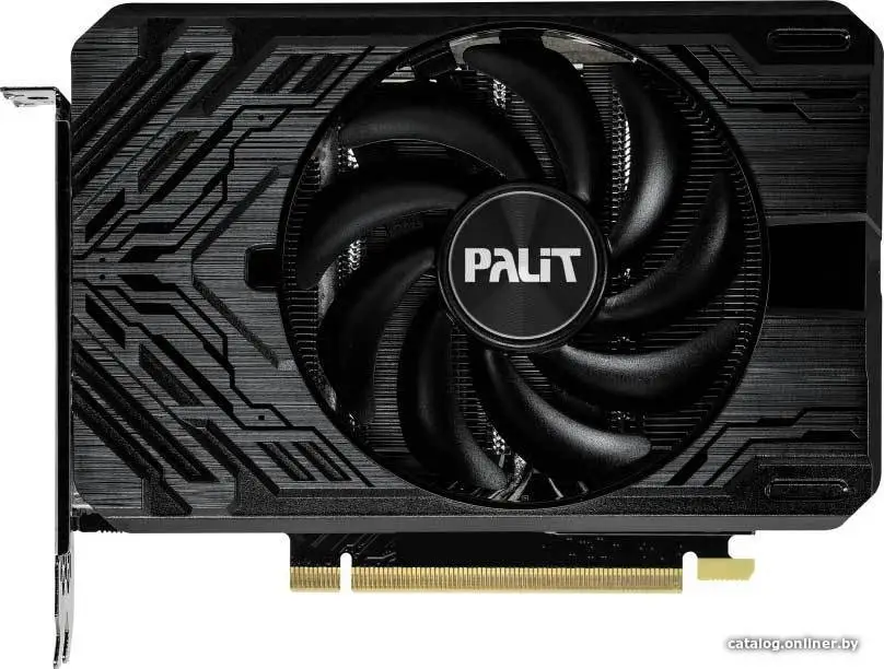 Купить Видеокарта Palit GeForce RTX 4060 Ti StormX 8GB GDDR6 NE6406T019P1-1060F, цена, опт и розница