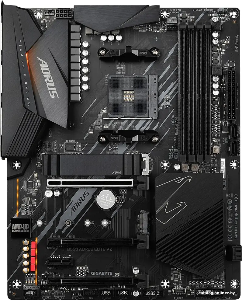 Купить Материнская плата Gigabyte B550 Aorus Elite V2 (rev. 1.0), цена, опт и розница