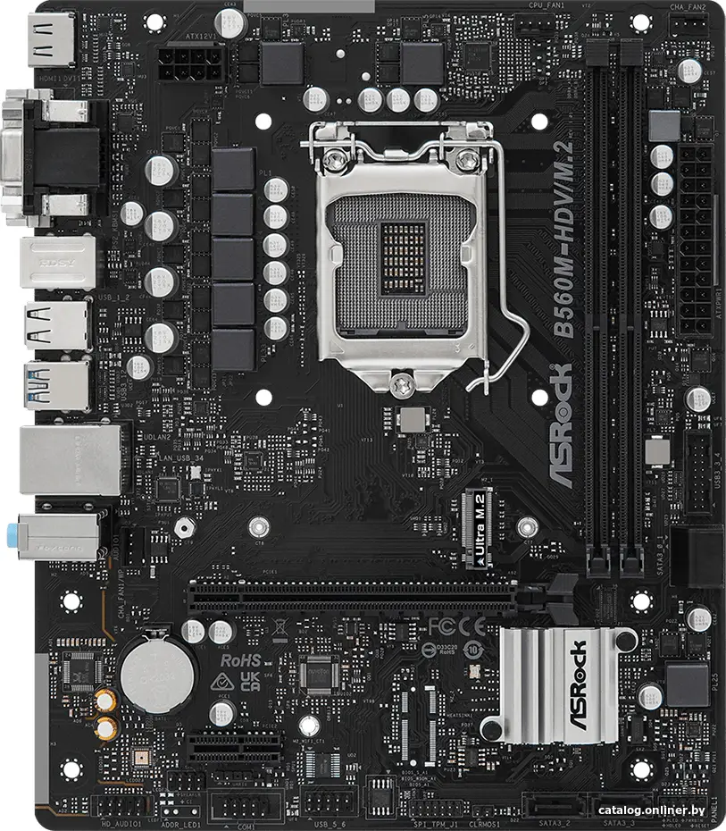 Купить Материнская плата ASRock B560M-HDV/M.2, цена, опт и розница