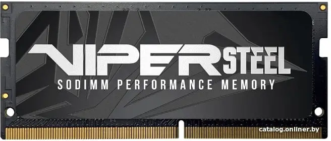 Купить Оперативная память Patriot Viper Steel 8GB DDR4 SODIMM PC4-21300 PVS48G266C8S, цена, опт и розница