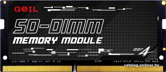 Купить Оперативная память GeIL 16ГБ DDR4 SODIMM 3200 МГц GS416GB3200C22SC, цена, опт и розница