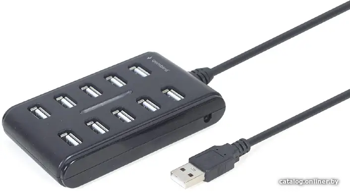 Купить USB-хаб Gembird UHB-U2P10P-01, цена, опт и розница