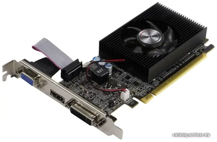 Купить Видеокарта AFOX GeForce GT 610 2GB DDR3 AF610-2048D3L7-V8, цена, опт и розница