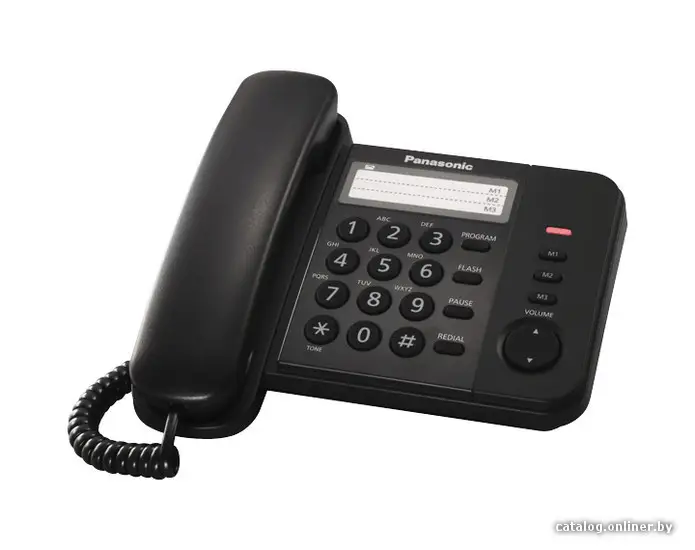Проводной телефон Panasonic KX-TS2352RUB (черный) (id1022235)