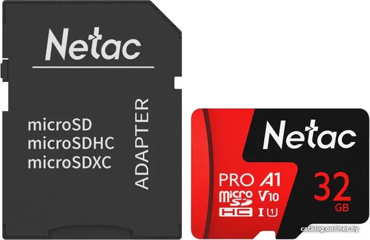 Купить Карта памяти Netac P500 Extreme Pro 32GB NT02P500PRO-032G-R (с адаптером), цена, опт и розница