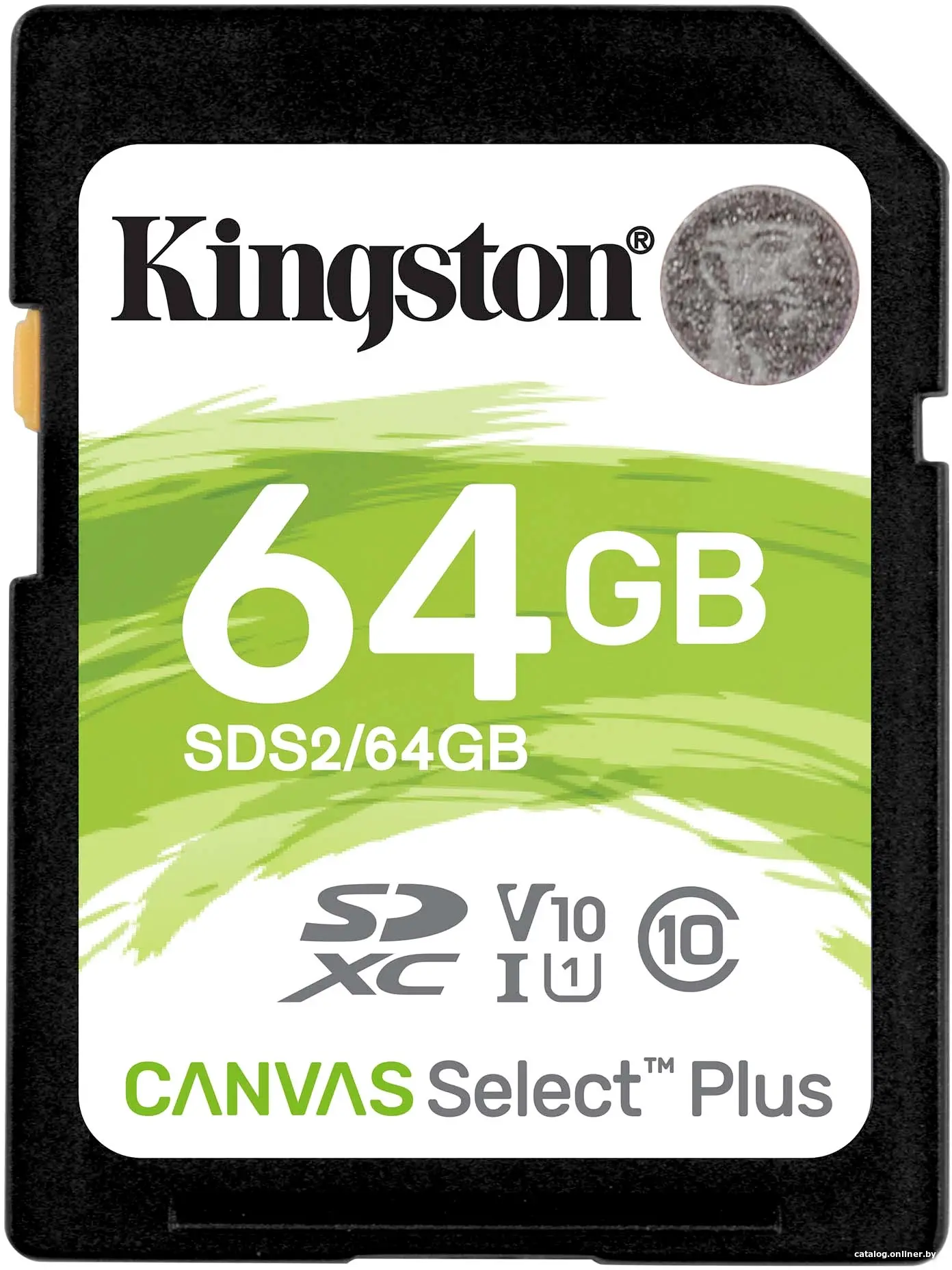 Купить Карта памяти Kingston Canvas Select Plus SDXC 64GB, цена, опт и розница