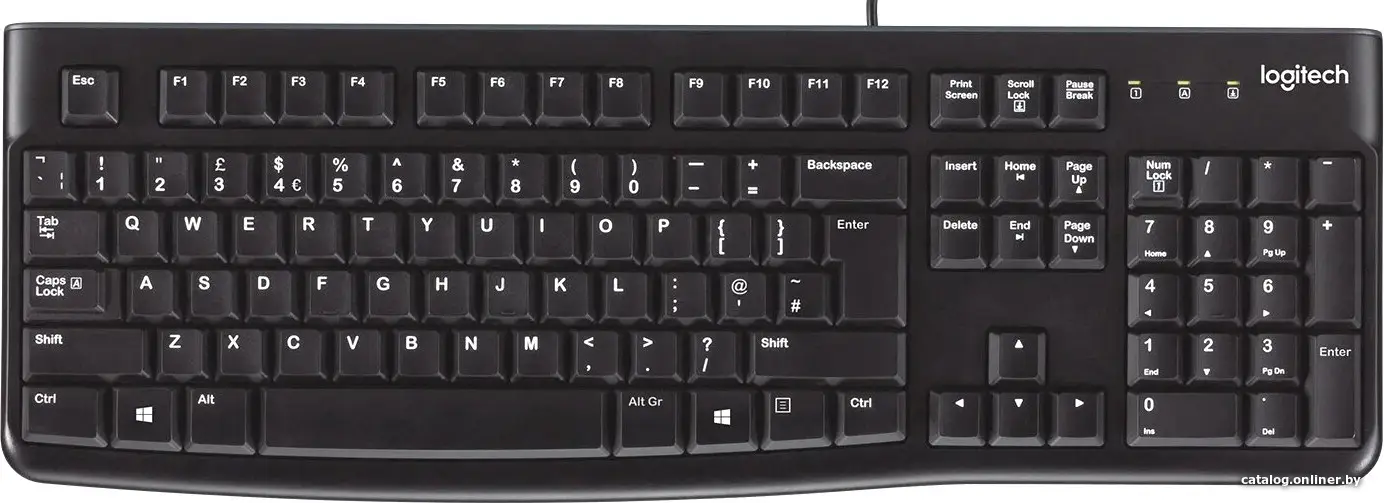 Клавиатура Logitech K120 (с кириллицей) (id1022558)