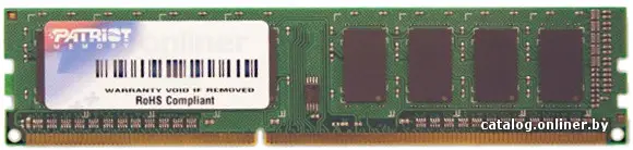 Оперативная память Patriot 4GB DDR3 PC3-10600 (PSD34G13332) (id1022594)