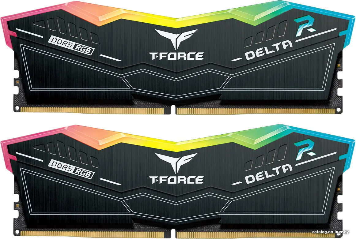 Купить Оперативная память Team T-Force Delta RGB 2x16ГБ DDR5 6000 МГц FF3D532G6000HC30DC01, цена, опт и розница