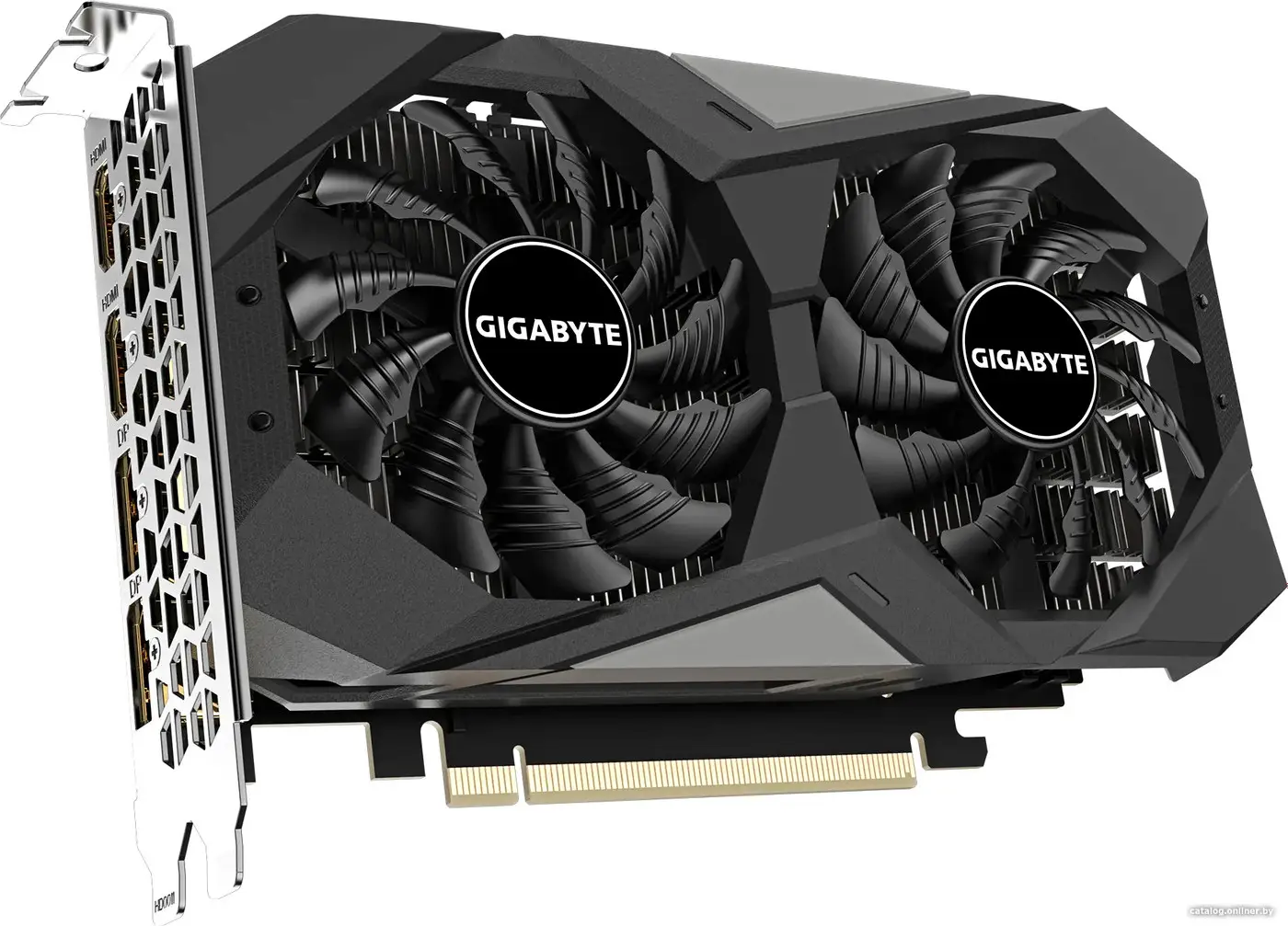 Купить Видеокарта Gigabyte GeForce RTX 3050 Windforce OC 6G GV-N3050WF2OC-6GD, цена, опт и розница