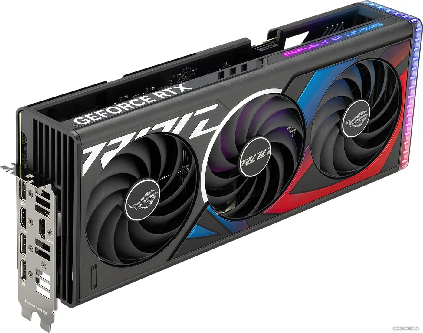 Видеокарта ASUS ROG Strix GeForce RTX 4070 Ti Super 16GB GDDR6X OC Edition ROG-STRIX-RTX4070TIS-O16G-GAMING (id1022956)