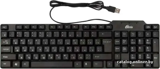 Купить Keyboard RITMIX RKB-111, цена, опт и розница
