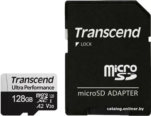 Transcend 128GB microSD w/ adapter UHS-I U3 A2, EAN: 760557849599