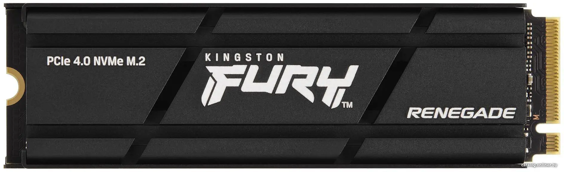 Купить KINGSTON FURY Renegade 1TB SSD with Heatsink, M.2 2280, PCIe 4.0 NVMe, Read/Write 7300/6000MB/s, Random Read/Write: 900K/1000K IOPS, цена, опт и розница
