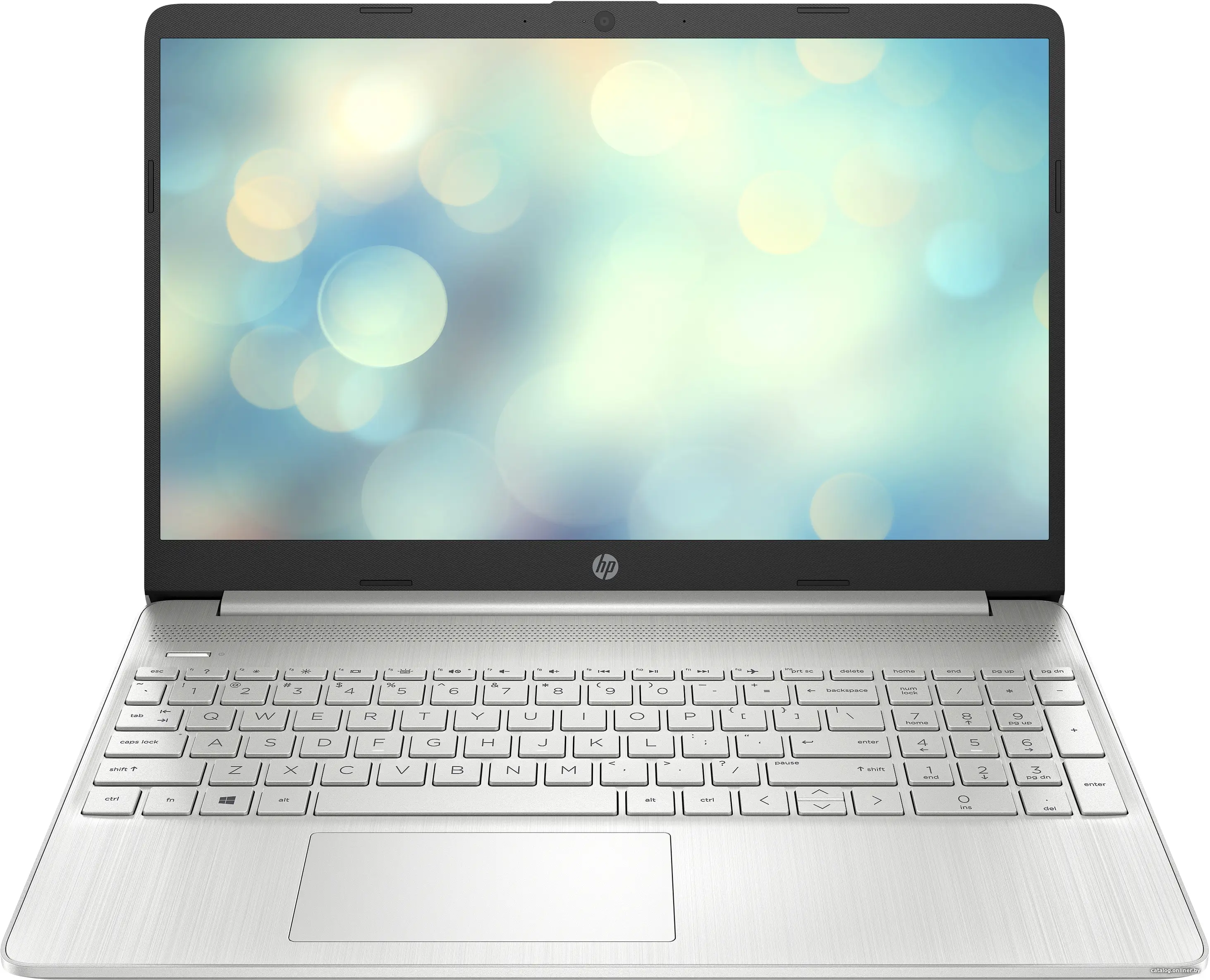 Купить HP Laptop 15s/ i7-1255U/ 15.6 FHD AG slim IPS Narr.border/ Iris Xe/ 16GB/ 512GB/ DOS/ noODD/ kbd_ENG/ Natural Silver ноутбук, цена, опт и розница