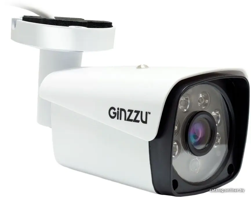 Купить IP-камера HIB-5301A GINZZU IP 2Mp, 3.6mm, пуля, POE,IR 30м,IP66,мет, цена, опт и розница
