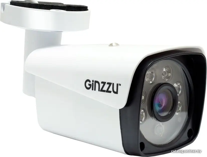 Купить IP-камера HIB-2301A GINZZU IP 2.0Mp, 3.6mm,пуля,IR 30м,IP66,мет, цена, опт и розница