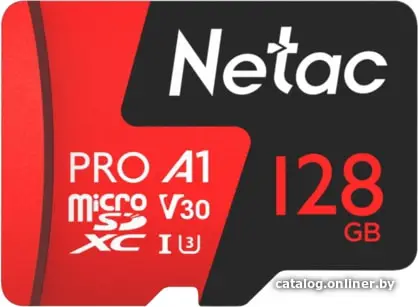 Купить Netac MicroSD card P500 Extreme Pro 128GB, retail version w/SD adapter EAN: 6926337223117, цена, опт и розница