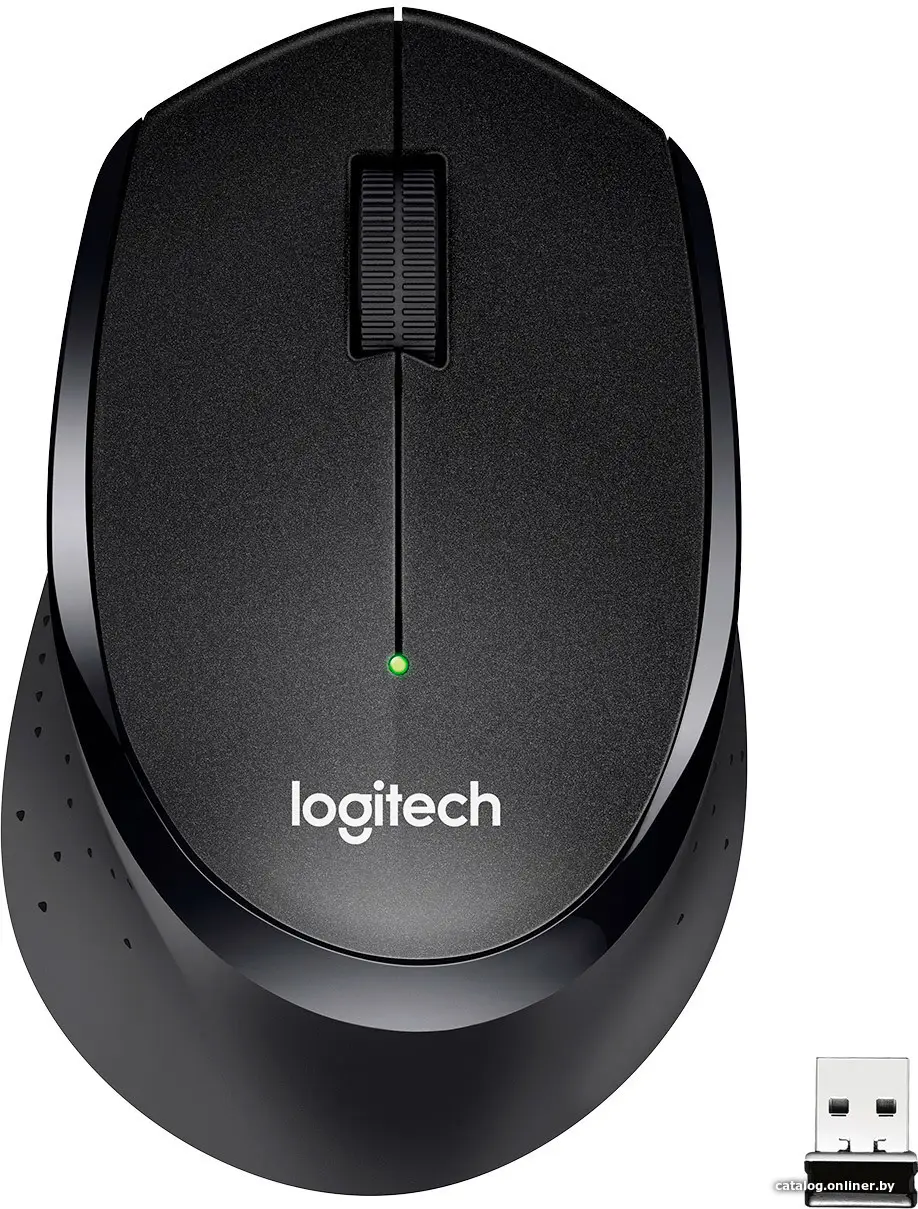 Купить Мышь Logitech M330 SILENT PLUS Black, цена, опт и розница