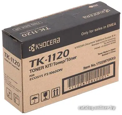 Купить Kyocera TK-1120 черный тонер-картридж, цена, опт и розница