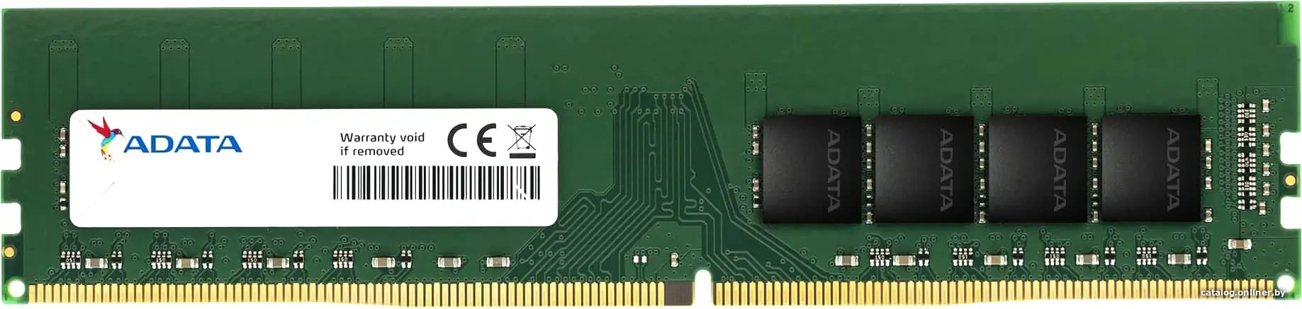 Купить Оперативная память 16Gb AData Premier AD4U266616G19-SGN, DDR IV, PC-21300, 2666MHz, цена, опт и розница