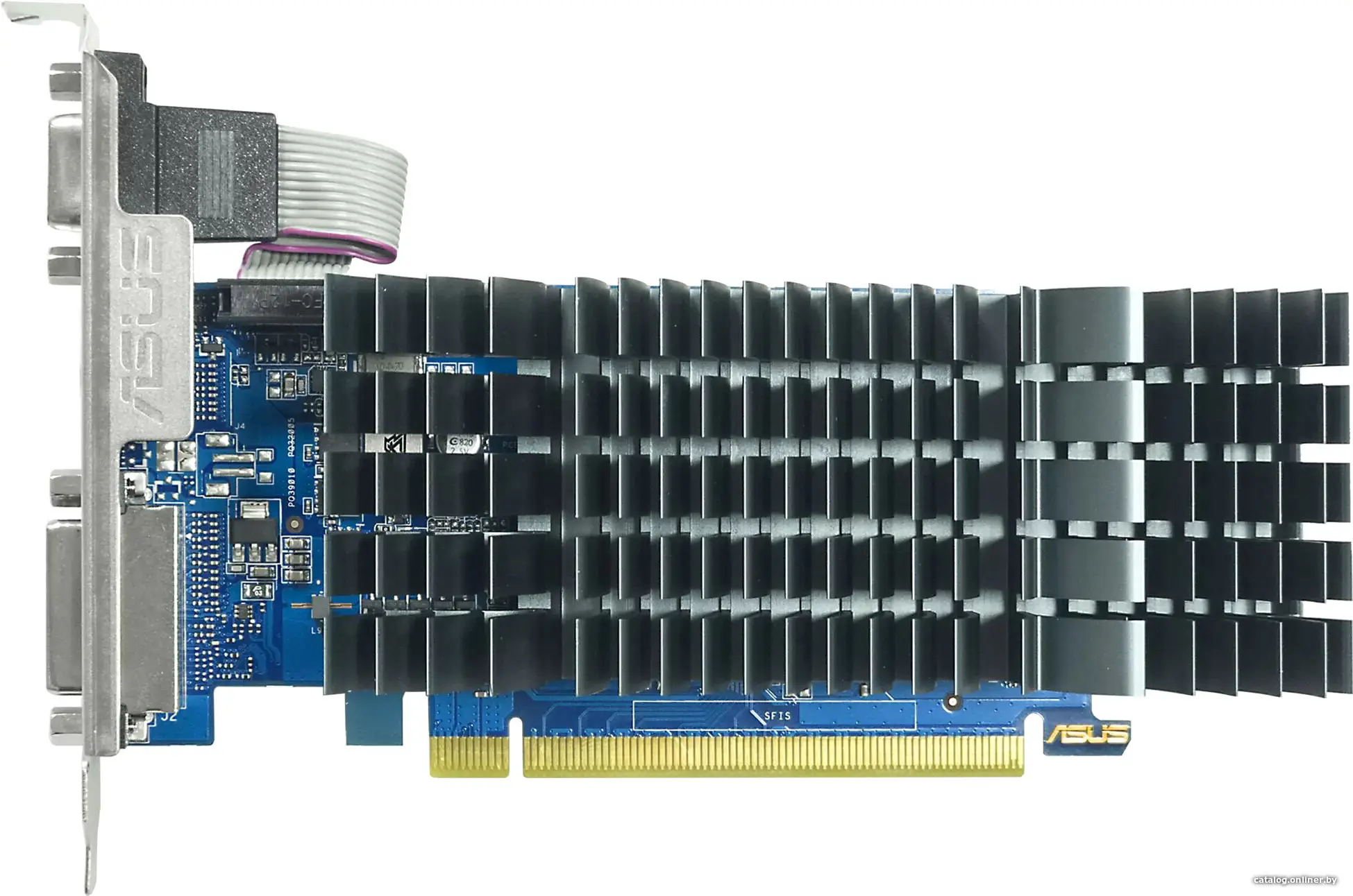 Купить Видеокарта Asus PCI-E GT710-SL-2GD3-BRK-EVO NVIDIA GeForce GT 710 2048Mb 64 DDR3 954/900 DVIx1 HDMIx1 CRTx1 HDCP Ret low profile, цена, опт и розница