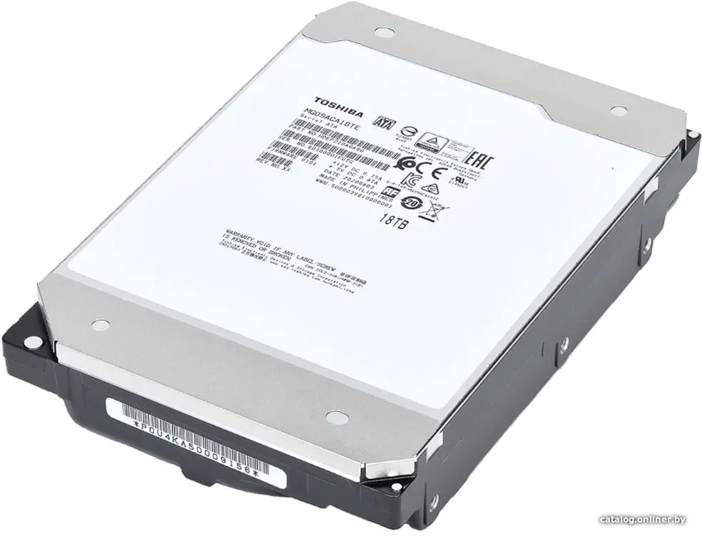 Купить Жесткий диск SATA 18TB 7200RPM 6GB/S 512MB MG09ACA18TE TOSHIBA, цена, опт и розница