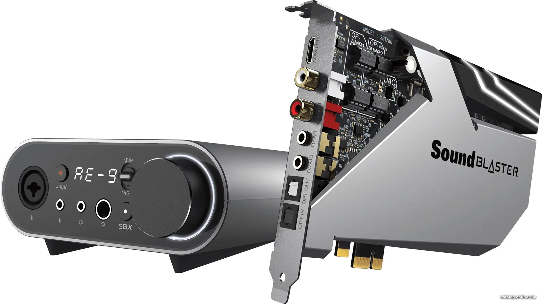 Купить Звуковая карта Creative PCI-E Sound Blaster AE-9 (Sound Core3D) 5.1 Ret, цена, опт и розница