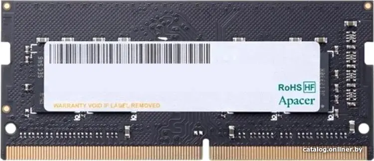 Купить Модуль памяти для ноутбука SODIMM 32GB PC21300 DDR4 SO ES.32G2V.PRH APACER, цена, опт и розница