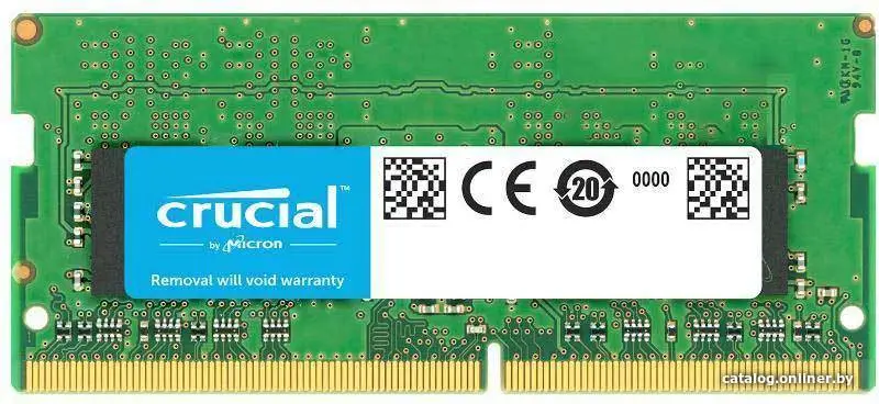 Купить Модуль памяти для ноутбука 8GB PC25600 DDR4 SO CT8G4SFRA32A CRUCIAL, цена, опт и розница