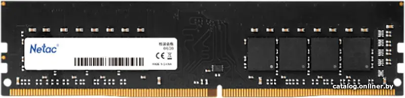 Купить Модуль памяти DDR5 Netac Basic 16GB 4800MHz CL40 1.1V / NTBSD5P48SP-16, цена, опт и розница