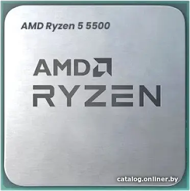 Купить AMD RYZEN 5 5500 OEM (Cezanne, 7nm, C6/T12, Base 3,60GHz, Turbo 4,20GHz, Without Graphics, L3 16Mb, TDP 65W, SAM4), цена, опт и розница