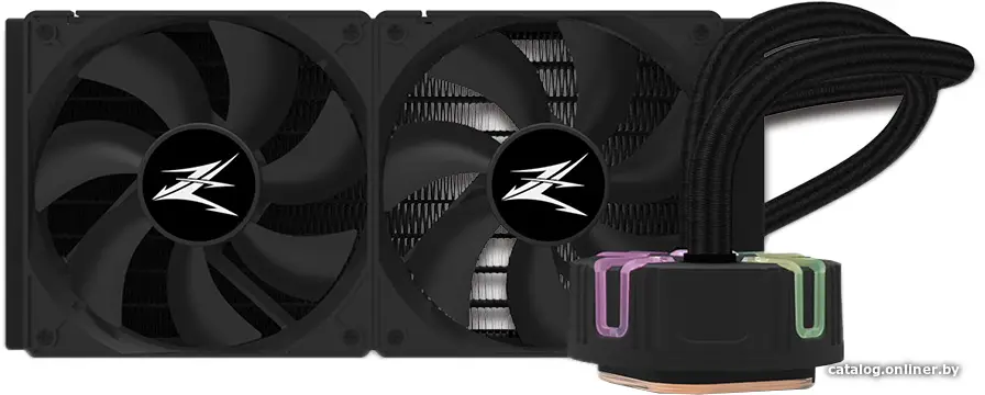 Купить Zalman CPU Liquid Cooler 240mm, Black, цена, опт и розница