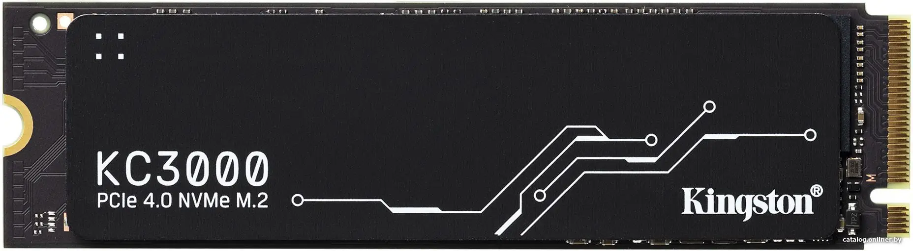Купить Накопитель SSD Kingston PCI-E 4.0 x4 1Tb SKC3000S/1024G KC3000 M.2 2280, цена, опт и розница