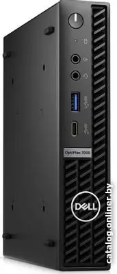 Купить ПК Dell Optiplex 7000 Micro i7 12700T (1.4) 16Gb SSD512Gb UHDG 770 Linux Ubuntu GbitEth WiFi BT 260W мышь клавиатура черный (7000-7650), цена, опт и розница