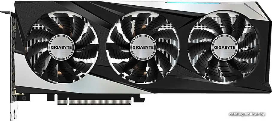 Купить Видеокарта Gigabyte PCI-E 4.0 GV-N3060GAMING OC-12GD 2.0 LHR NVIDIA GeForce RTX 3060 12288Mb 192 GDDR6 1837/15000/HDMIx2/DPx2/HDCP Ret, цена, опт и розница
