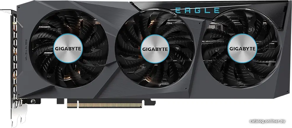 Купить Видеокарта Gigabyte PCI-E 4.0 GV-N3070EAGLE OC-8GD 2.0 LHR NVIDIA GeForce RTX 3070 8192Mb 256 GDDR6 1770/14000/HDMIx2/DPx2/HDCP Ret, цена, опт и розница