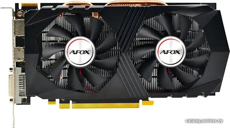 Купить Afox R9 370 ATX Dual Fan 4GB GDDR5 256bit DVI HDMI DP  (784009) {20}, цена, опт и розница