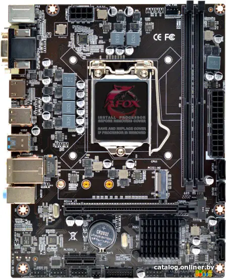 Купить Afox AFOX Motherboard Intel H510, INTEL Socket 1200, Micro-ATX (17*22cm), цена, опт и розница