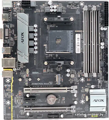 Купить Afox AFOX Motherboard AMD® B550 AMD Socket AM4, 4 x DDR4 Memory Slots, Micro-ATX (22 x 24.5 cm), цена, опт и розница