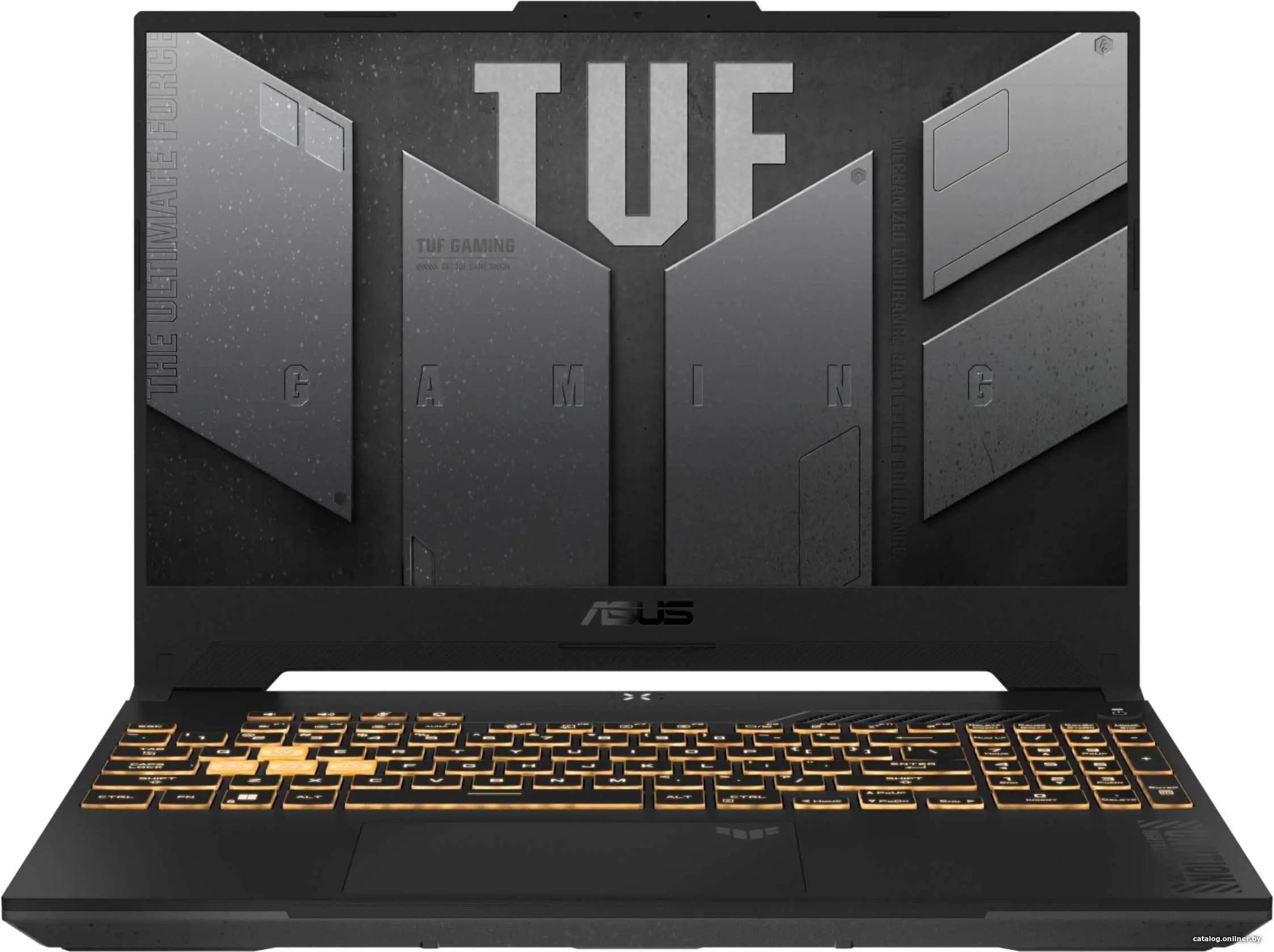 Купить Ноутбук Asus TUF Gaming F17 FX707ZU4-HX058 Core i7 12700H 16Gb SSD512Gb NVIDIA GeForce RTX4050 6Gb 17.3'' IPS FHD (1920x1080) noOS grey WiFi BT Cam (90NR0FJ5-M00370), цена, опт и розница