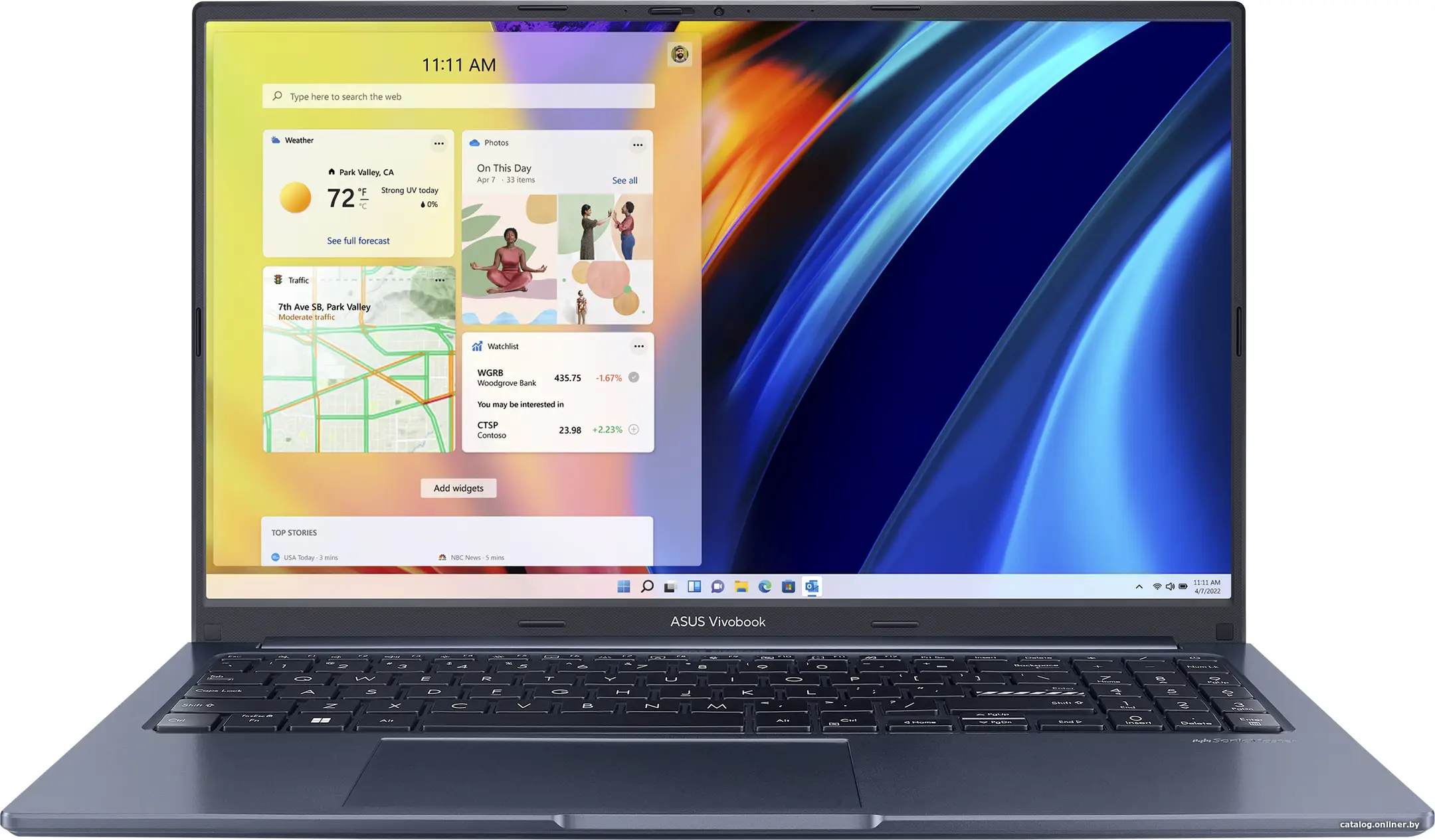 Купить ASUS Ноутбук ASUS Vivobook 15X OLED X1503ZA-L1501 Intel Core i3-1220P/8Gb/SSD512Gb/15.6''/OLED/FHD/noOS/quiet blue (90NB0WY1-M00R80), цена, опт и розница