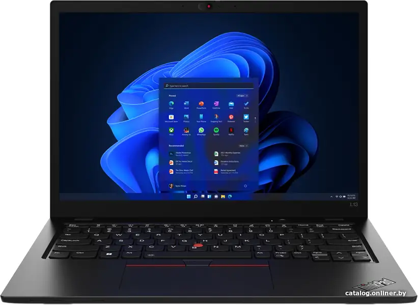 Купить Lenovo Ноутбук Lenovo ThinkPad L13 Gen 3 AMD Ryzen 5 5675U/8Gb/SSD256Gb/13.3''/RX Vega 7/FHD/Win11Pro/black (21BAS16N00) (631692), цена, опт и розница