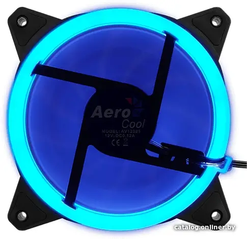 Купить Вентилятор 12x12см Aerocool Rev Blue, цена, опт и розница