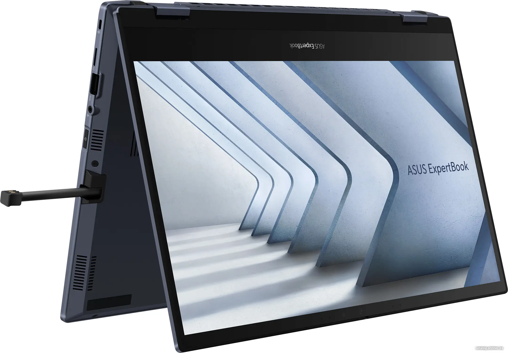 Купить Ноутбук Asus ExpertBook B5 Flip B5402FVA-HY0278 Core i5 1340P 8Gb SSD512Gb Intel UHD Graphics 14'' IPS Touch FHD (1920x1080) noOS black WiFi BT Cam (90NX06N1-M009F0), цена, опт и розница