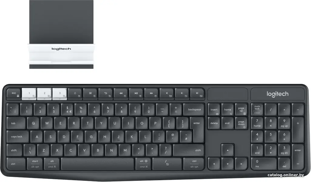Купить Logitech Keyboard K375s <920-008184, Беспроводная, Bluetooth>, цена, опт и розница