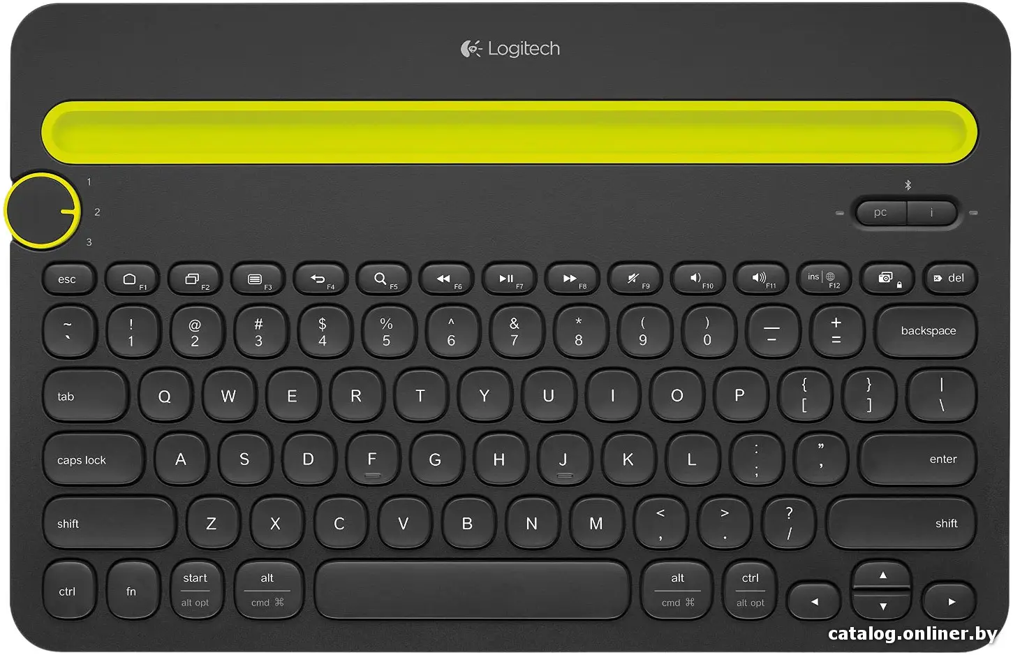 Купить Logitech Keyboard K480 Bluetooth Multi-Device <920-006368, Беспроводная, Bluetooth>, цена, опт и розница